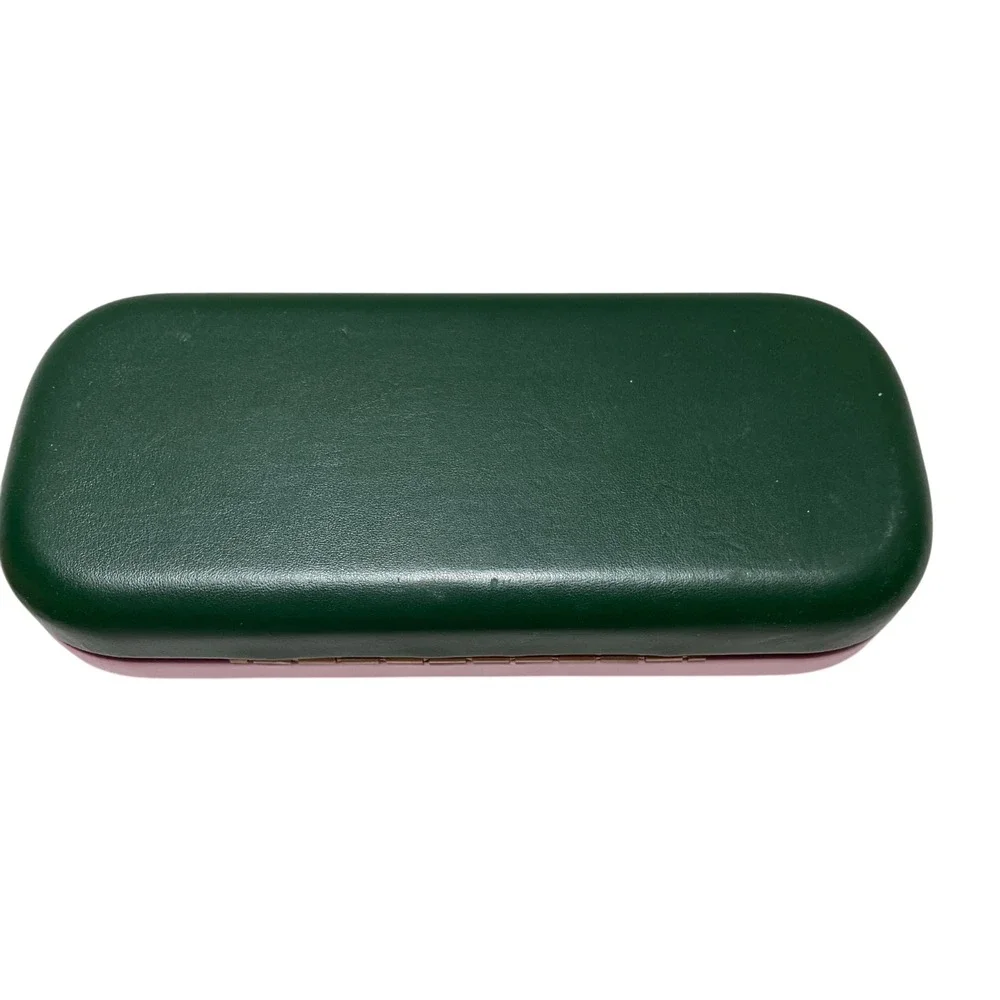 Kate Spade Green Eye Glass Clam Shell‎ Case Hard